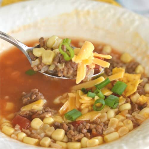 leftover taco soup