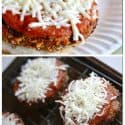 pizza burger with frozen hamburger patties